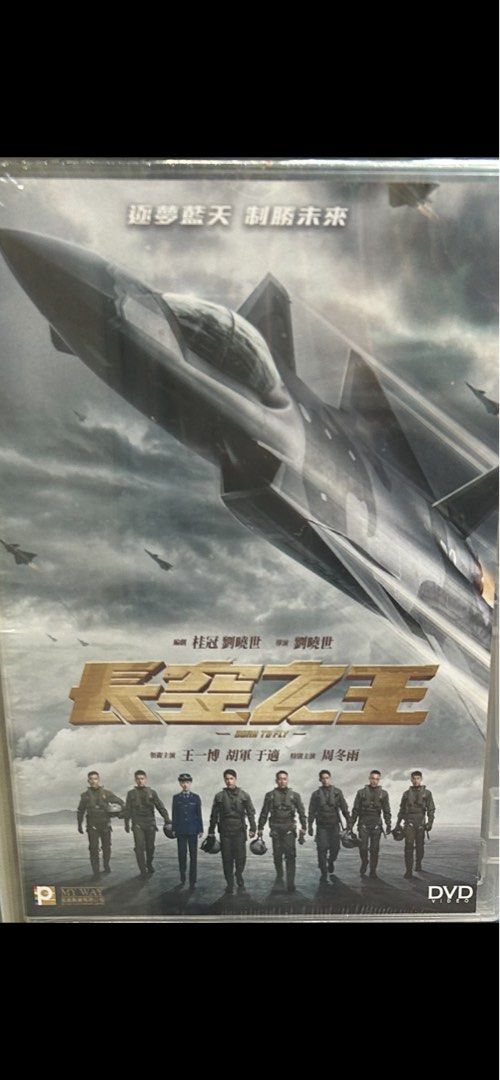 長空之王Born to Fly 香港版BLU-RAY / DVD 胡軍王一博周冬雨於適國語