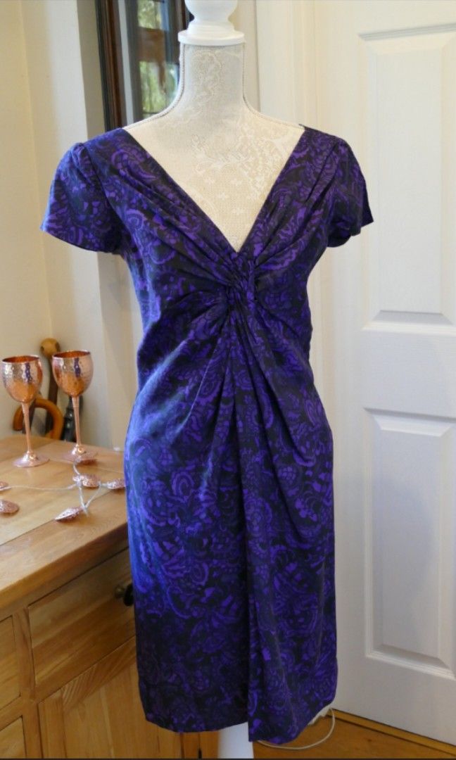 Buy cheap purple dress