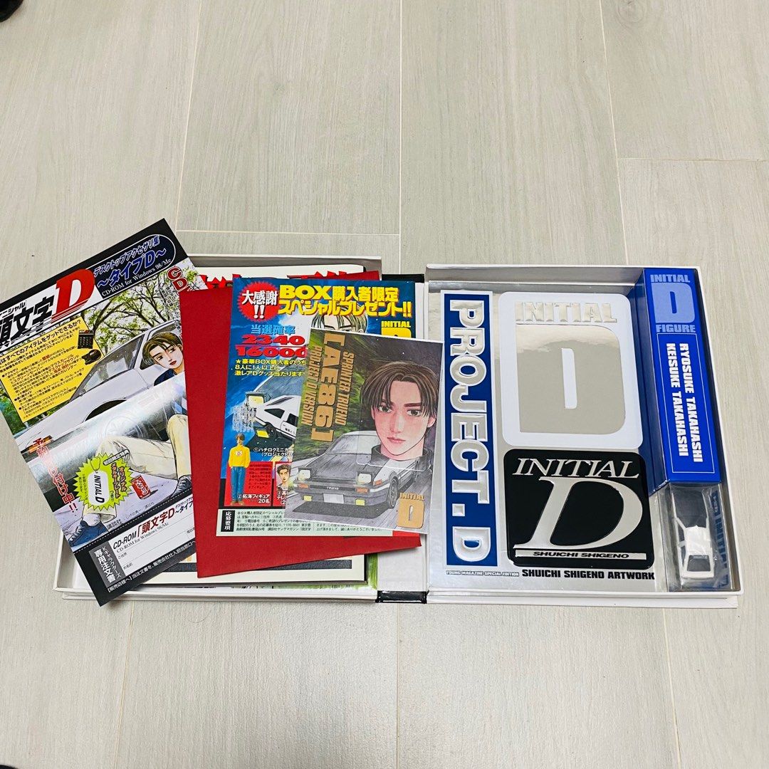 商品画像：Initial D Shuichi Shigeno Art Work Young Magazine Special 1