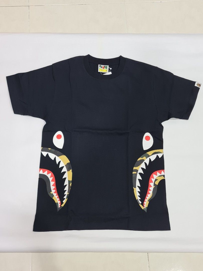 Bape hot sale side shark