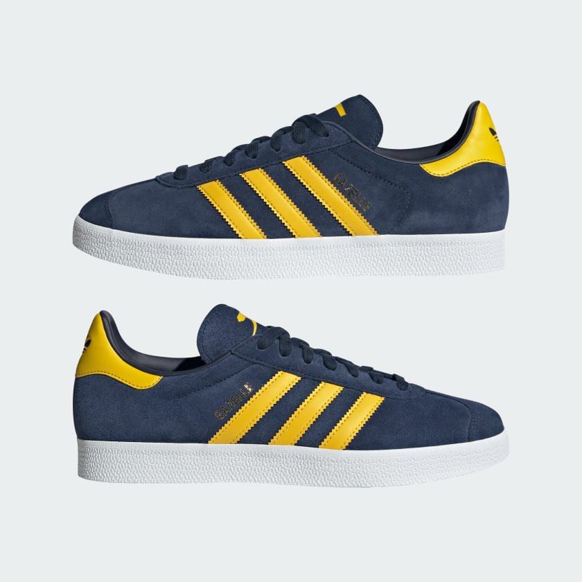 Blue yellow adidas gazelle shop