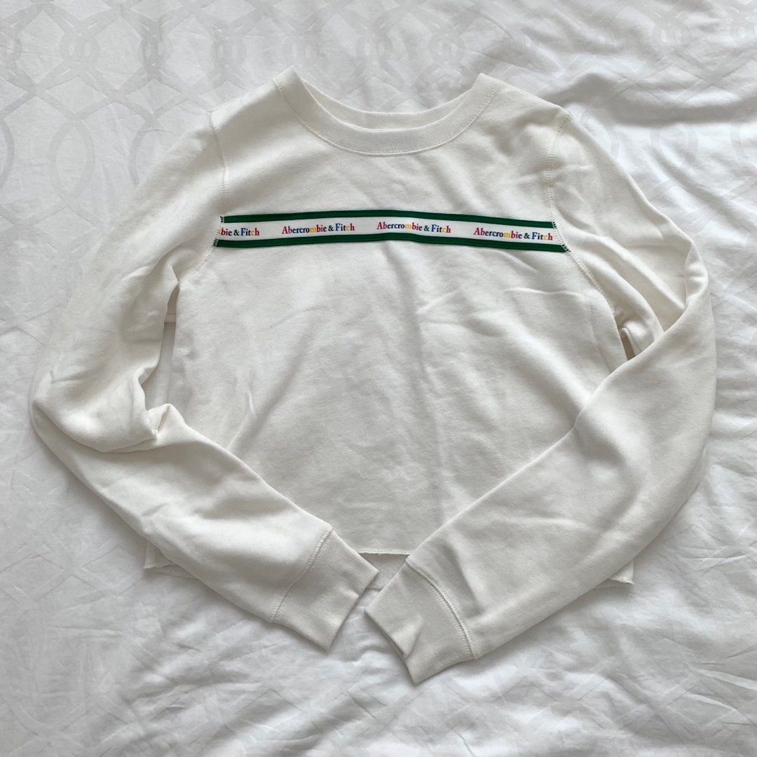 Abercrombie hot sale rainbow sweatshirt