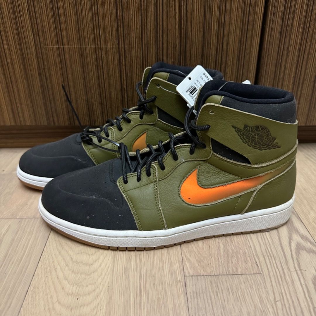 Jordan 1 retro high nouveau militia green sale