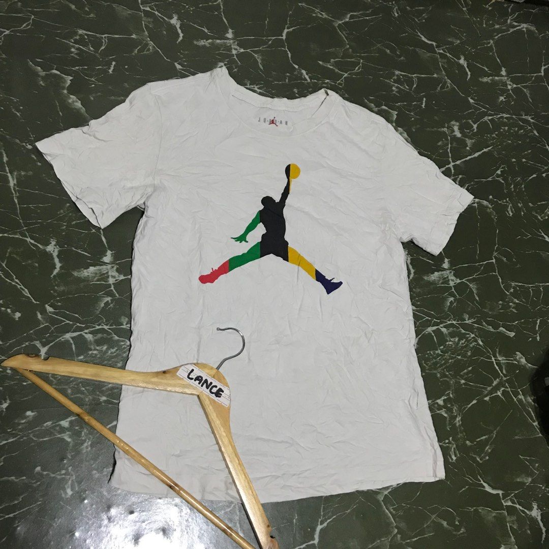 Air Jordan big logo front and 23 back hit Men s Fashion Tops