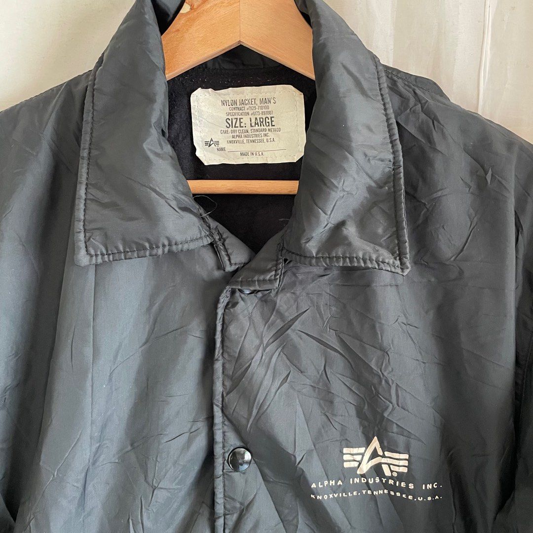 Alpha store coaches jacket