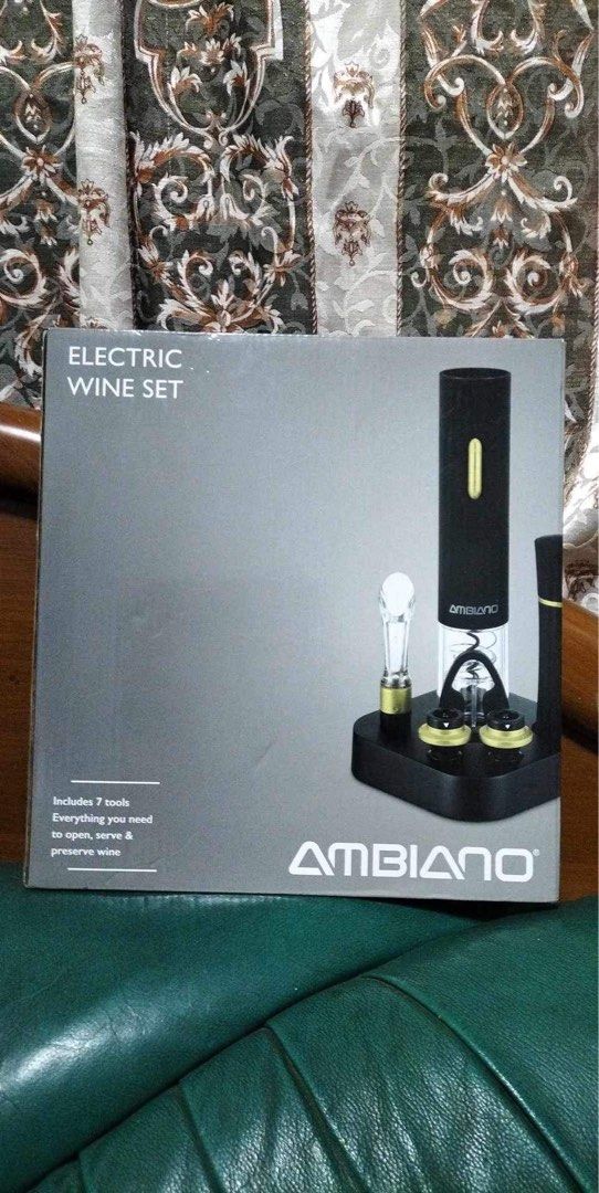 Ambiano Electric Wine Set, TV & Home Appliances, Kitchen Appliances