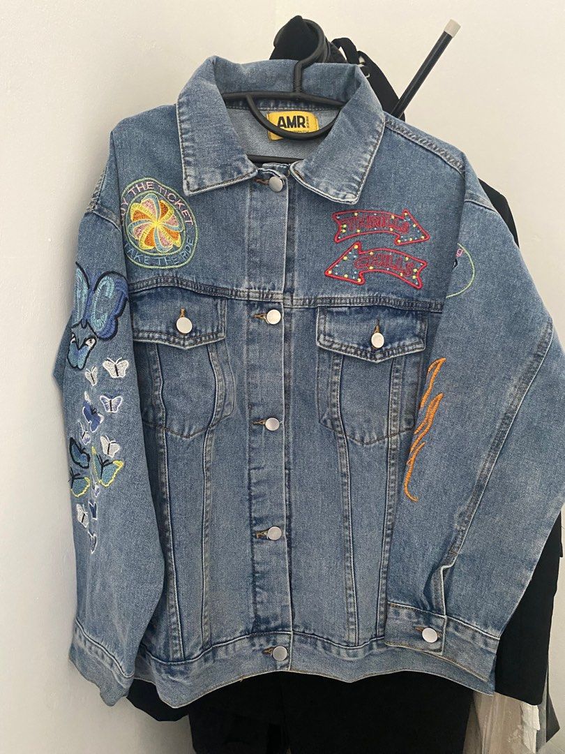 Astroworld jean jacket online