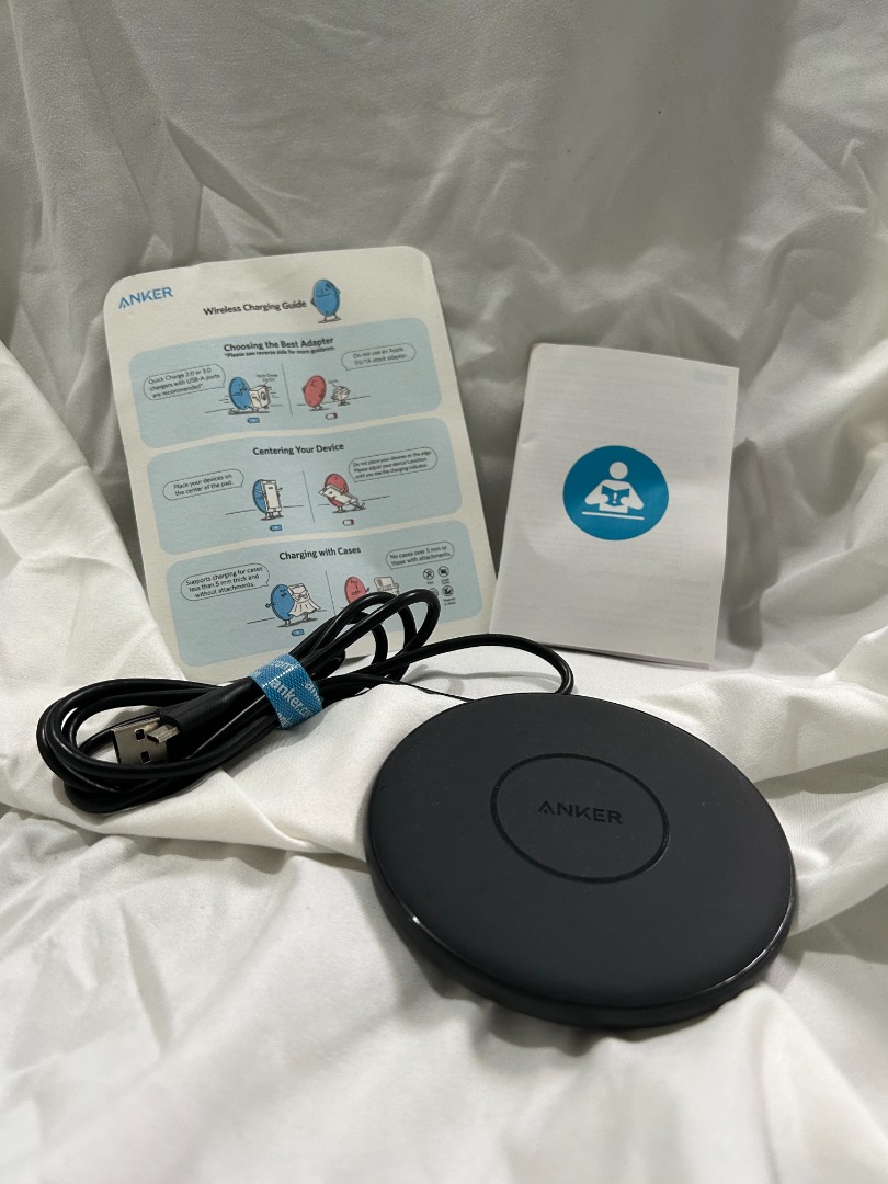 Anker Wireless Charger Wave Pad A2503, Computers & Tech, Parts