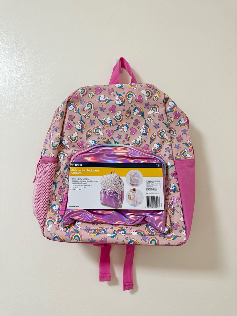 Unicorn backpack kmart sale