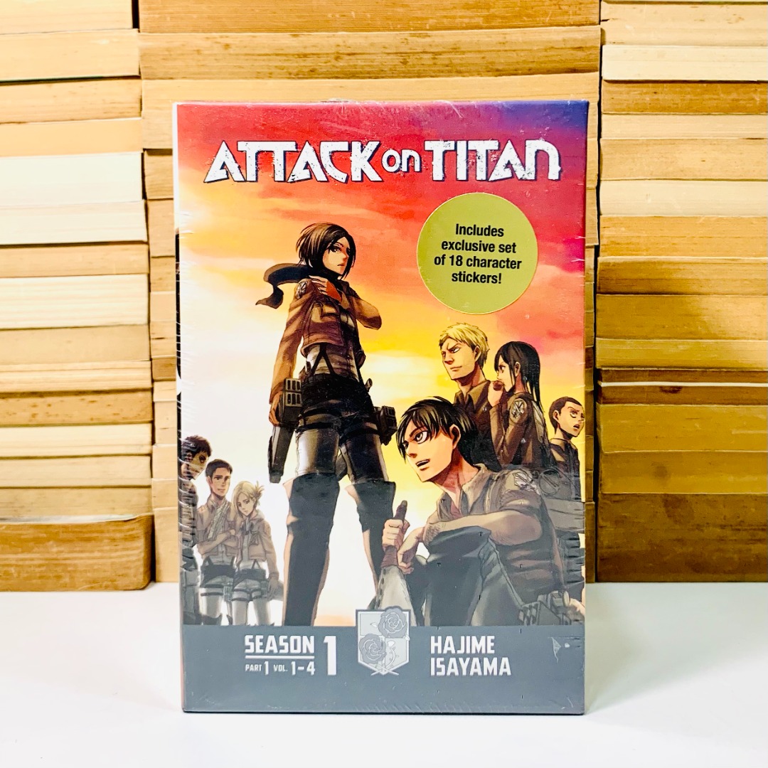 Attack on Titan Season 1 Part 1 Manga Box Set (Attack on Titan Manga Box  Sets)