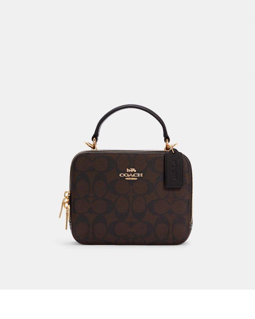 Coach boxed crossbody clutch sales