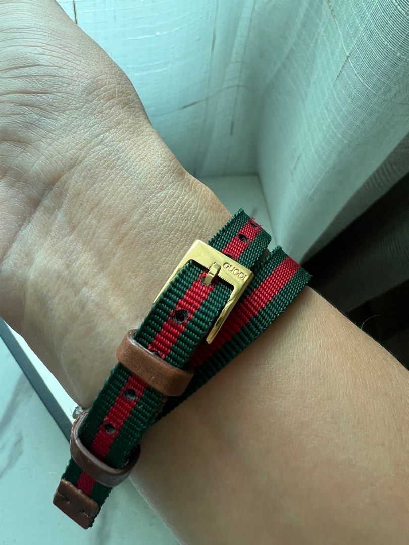 SALE Authentic Gucci mini double strap dress watch