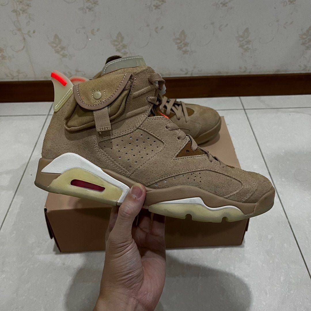 Authentic Travis Scott x Nike Cactus Jack Air Jordan 6 British