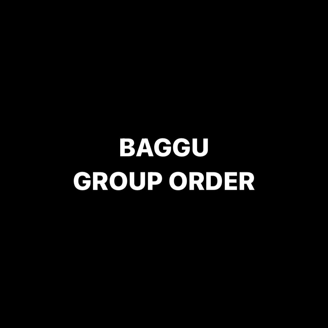baggu GROUP ORDER, Announcements on Carousell