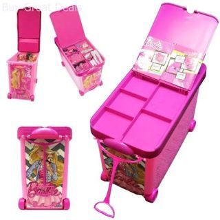 BARBIE STORE IT ALL TROLLEY