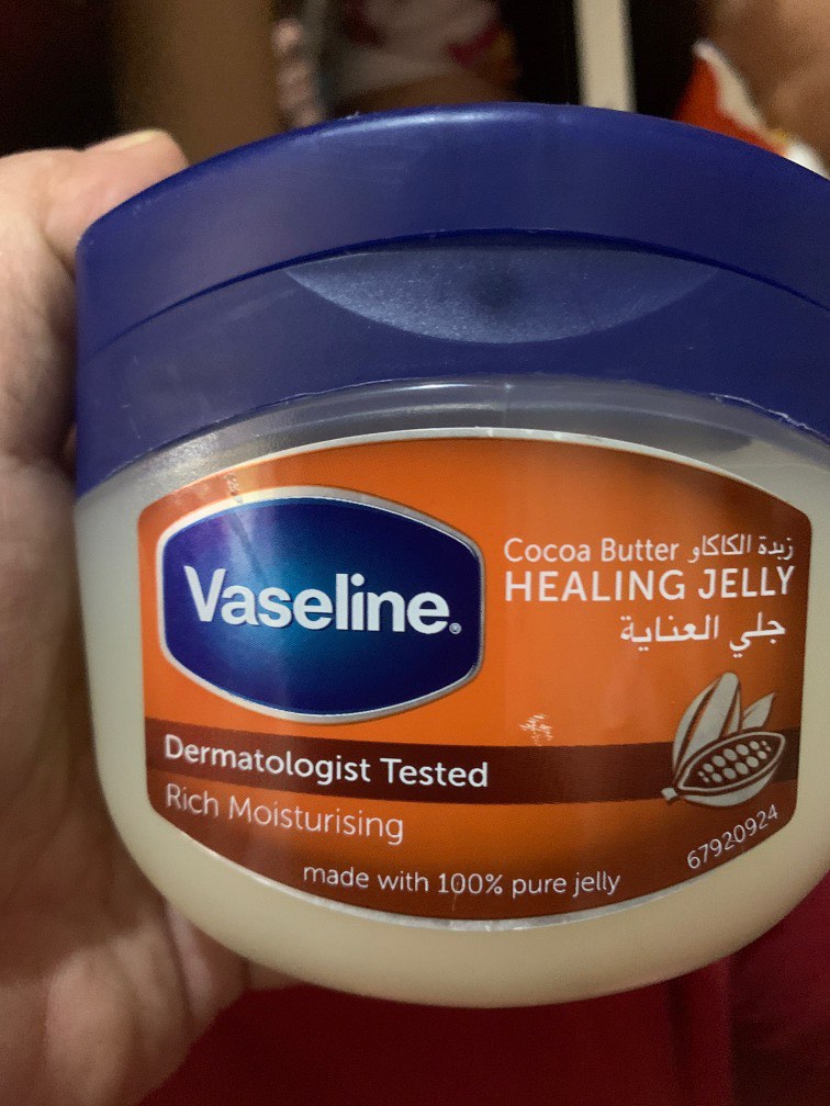 Vaseline Cocoa Butter Healing Jelly, Beauty & Personal Care, Hands