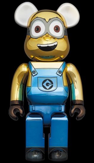 Bearbrick DAVE CHROME Ver. 1000%, 興趣及遊戲, 玩具& 遊戲類- Carousell
