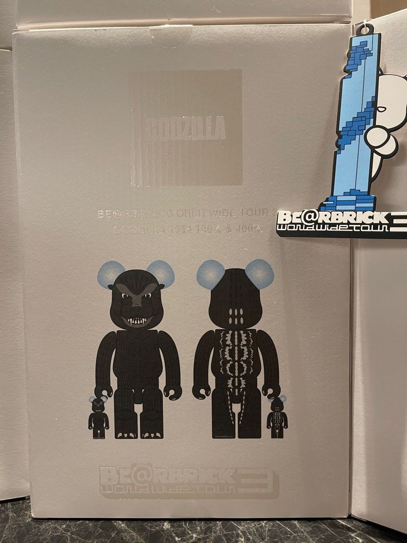 メディコムBE@RBRICK GODZILLA(1954) 100％ &400％（Medicom Toy 1964 