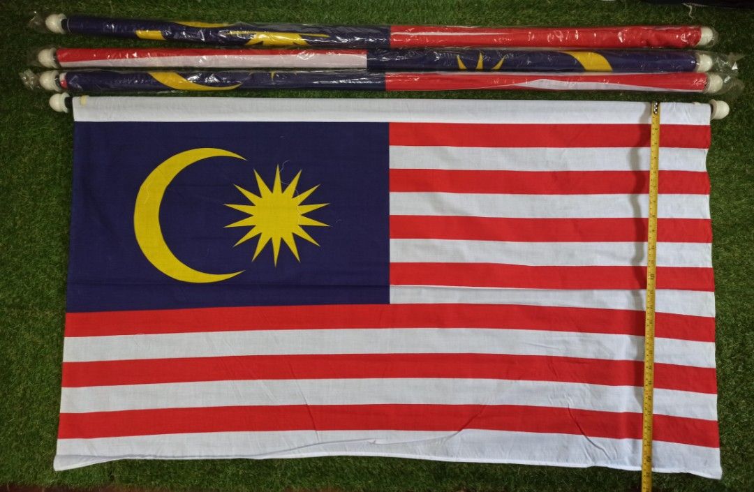 BENDERA MALAYSIA FLAG JALUR GEMILANG, Hobbies & Toys, Collectibles ...