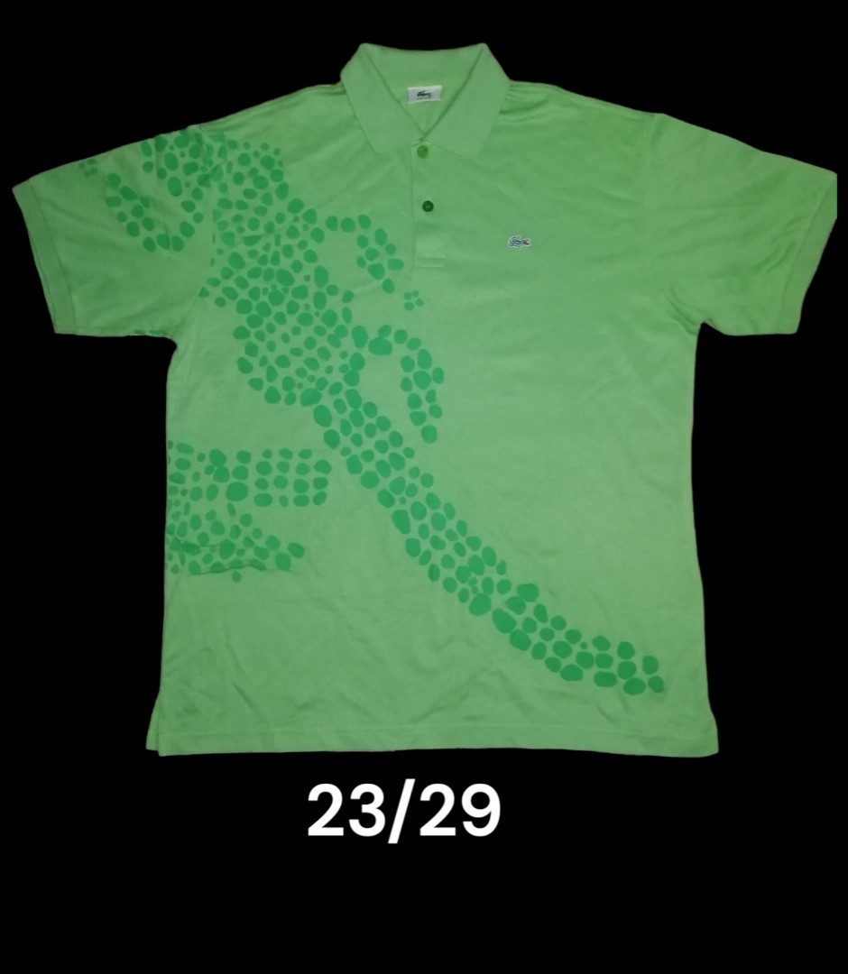 BIG CROC LACOSTE POLO SHIRT, Men's Fashion, Activewear on Carousell