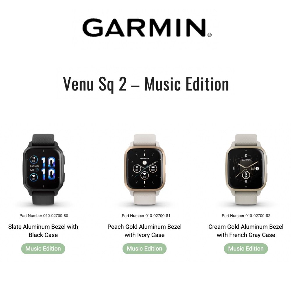 Garmin venu sq discount bluetooth