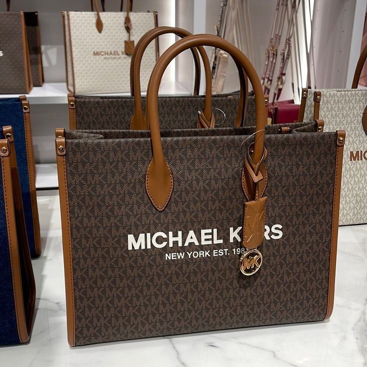 Original MK Tote Bag, Luxury, Bags & Wallets on Carousell