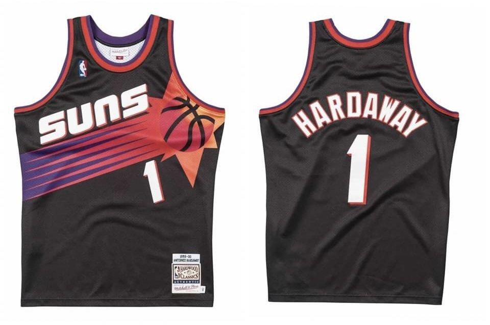 Mitchell & Ness NBA Swingman Jersey Phoenix Suns Alternate 1999-00 Penny Hardaway #1 Men Jerseys Black in Size:S