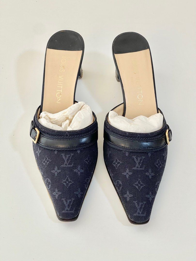 Louis Vuitton Heels Courts LV Logo 36 / 3 Vintage Stilettos 