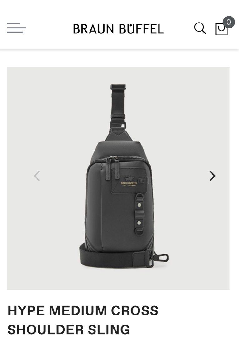 Braun buffel sales men bag