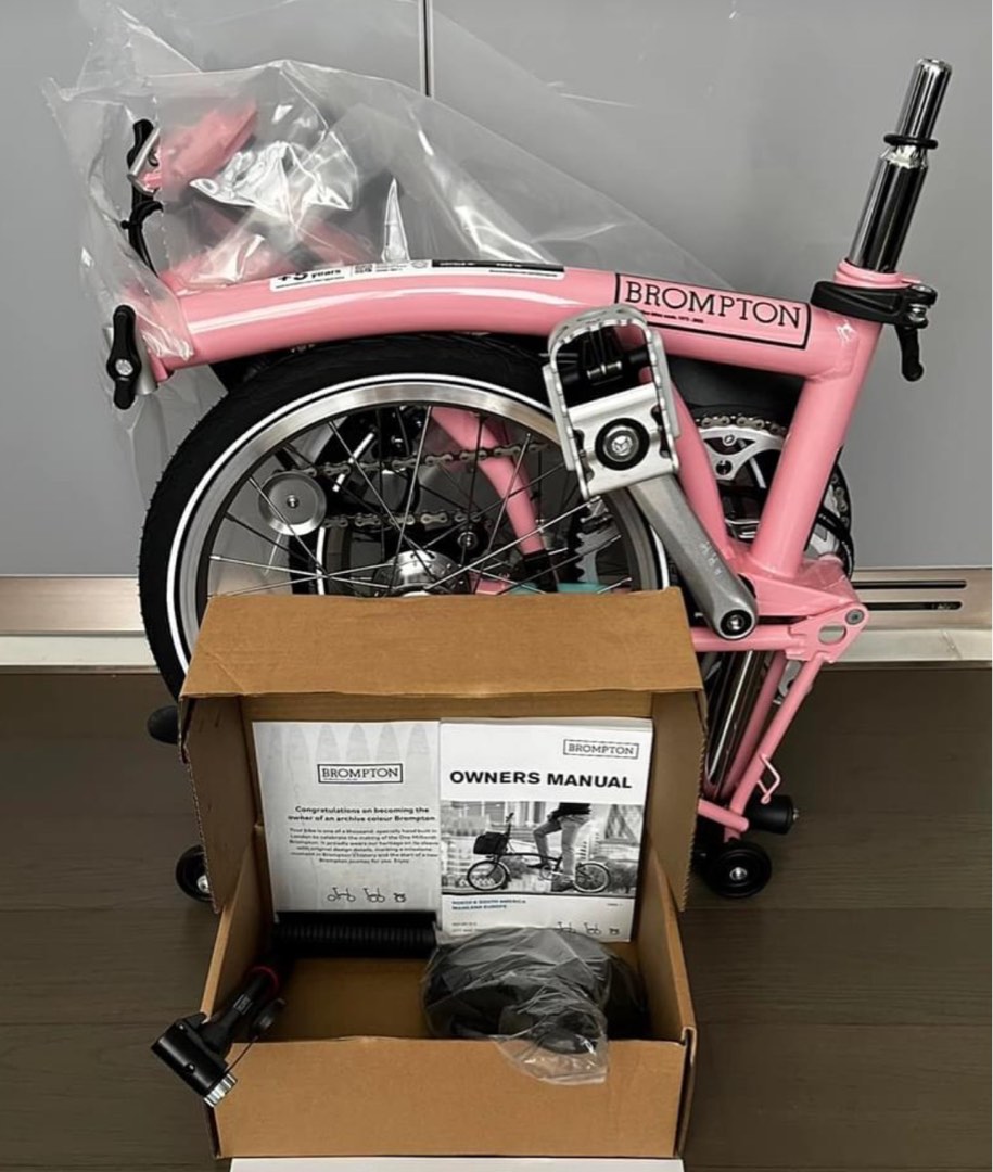 Brompton Baby Bink 1 million limited editio Sports Equipment Bicycles Parts Bicycles on Carousell