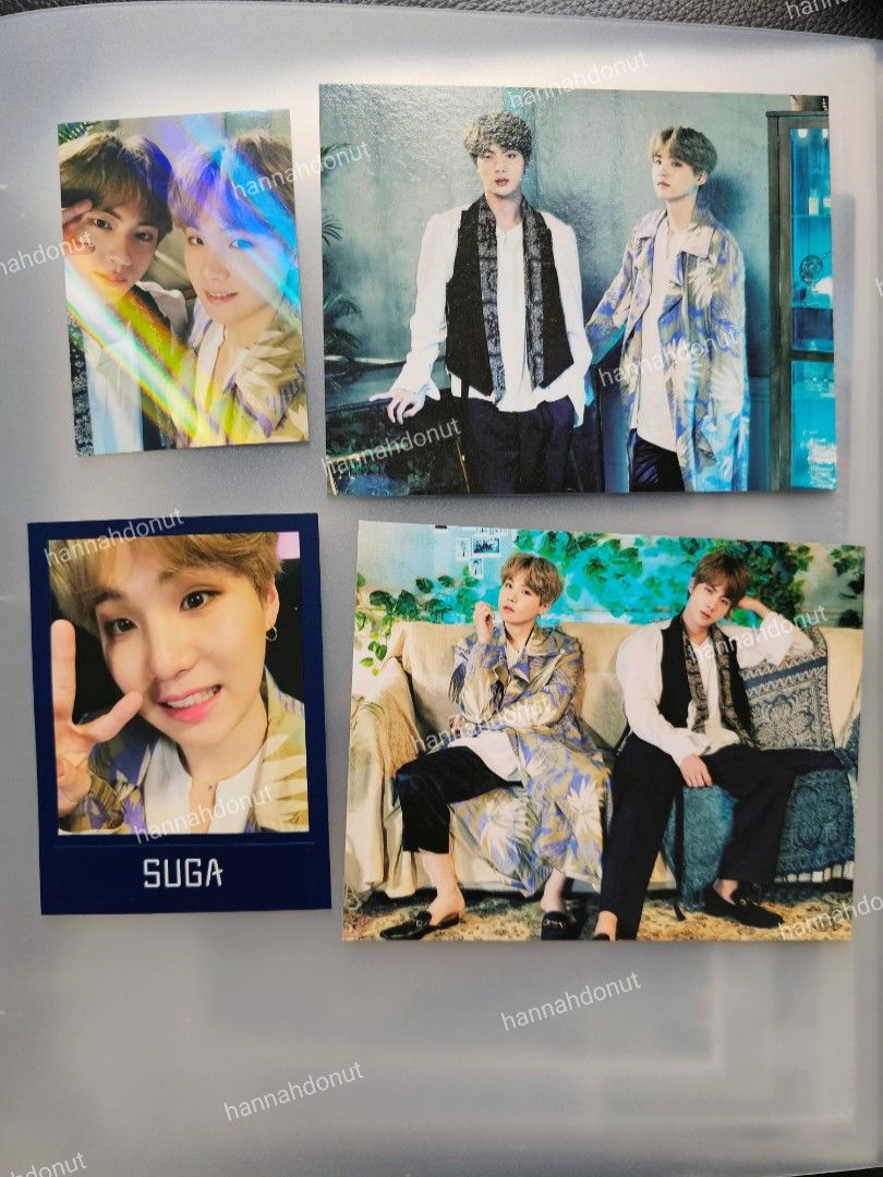 BTS 5th muster Card Holder 韓場5期Magic Shop 閃卡Jin小卡pop
