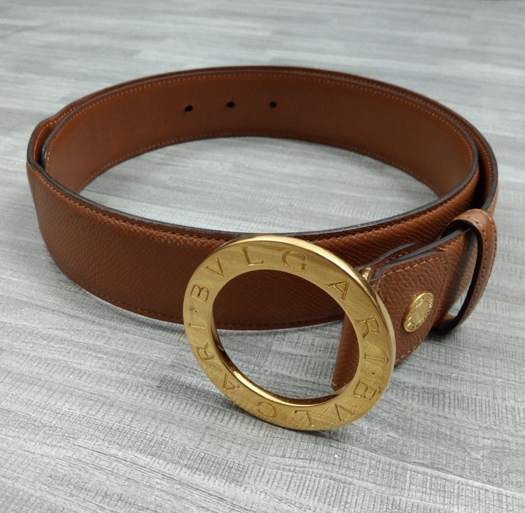 bvlgari belt mens