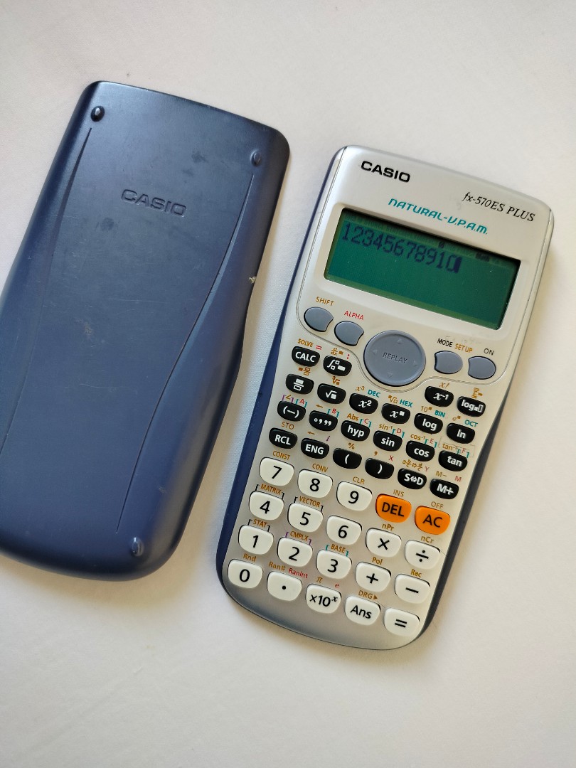 Casio Calculator fx-570ES PLUS, Hobbies & Toys, Stationery & Craft,  Stationery & School Supplies on Carousell