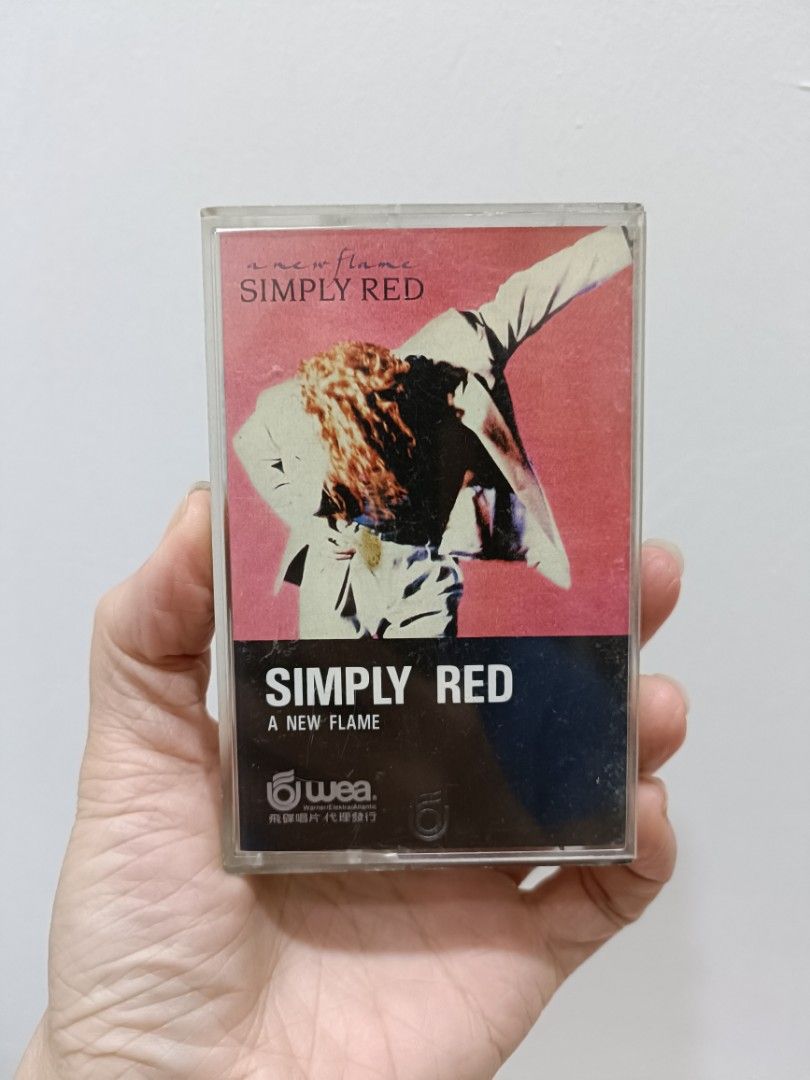 SIMPLY RED/a new flame us盤 レア 状態verygood - レコード