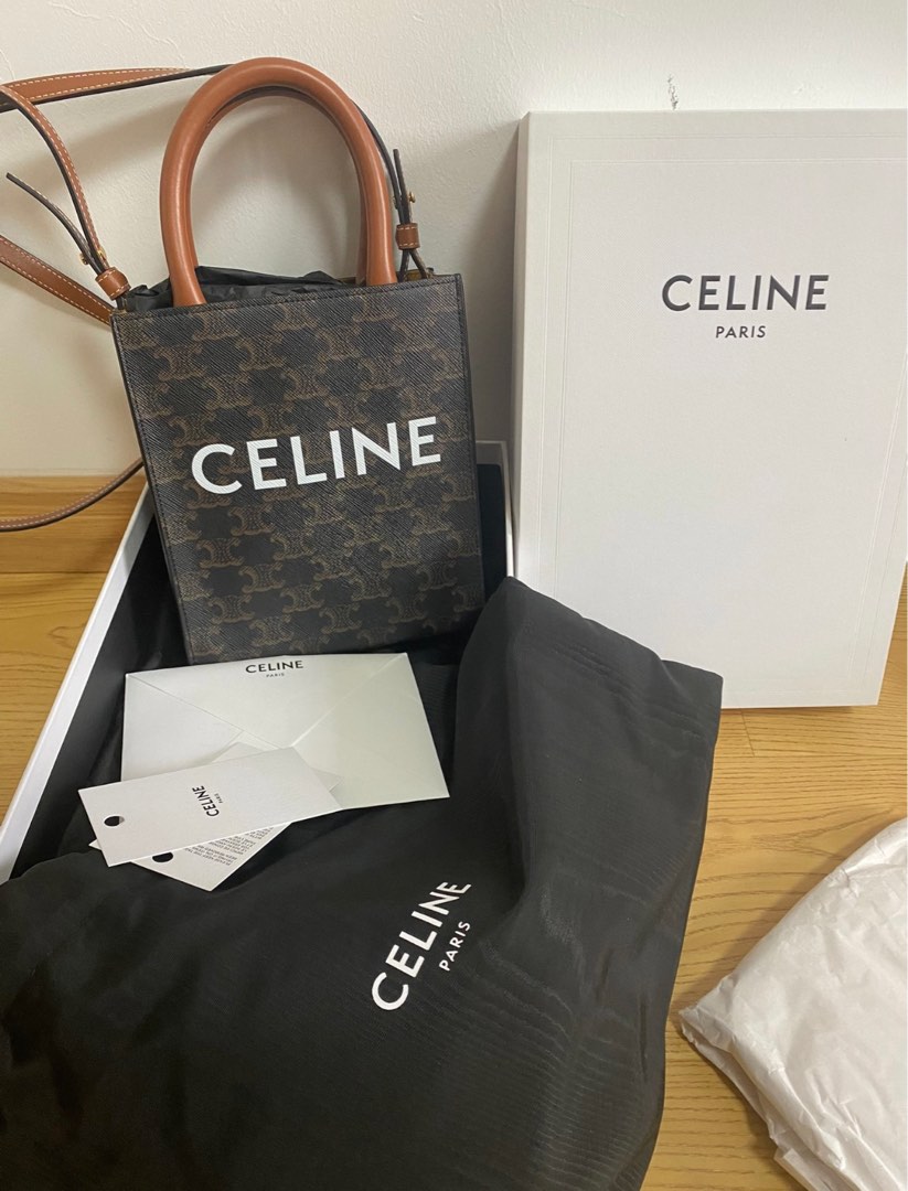 Celine mini cabas tote bag, Women's Fashion, Bags & Wallets, Cross-body  Bags on Carousell