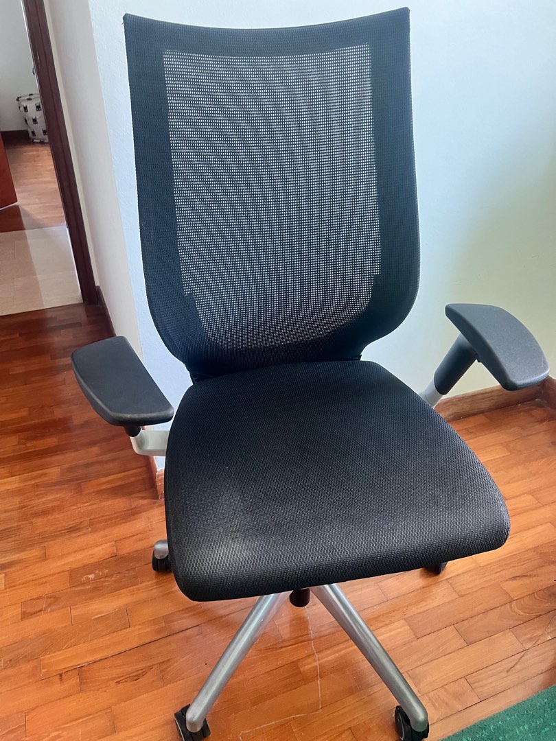 Chair for wfh, Furniture & Home Living, Furniture, Chairs on Carousell