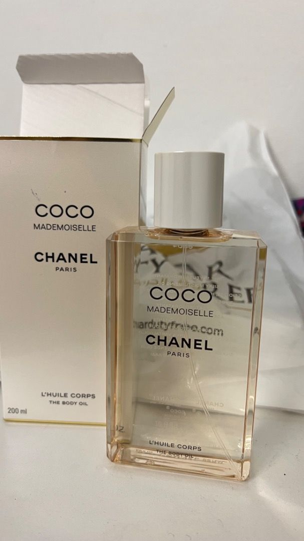 Coco mademoiselle velvet clearance body oil spray
