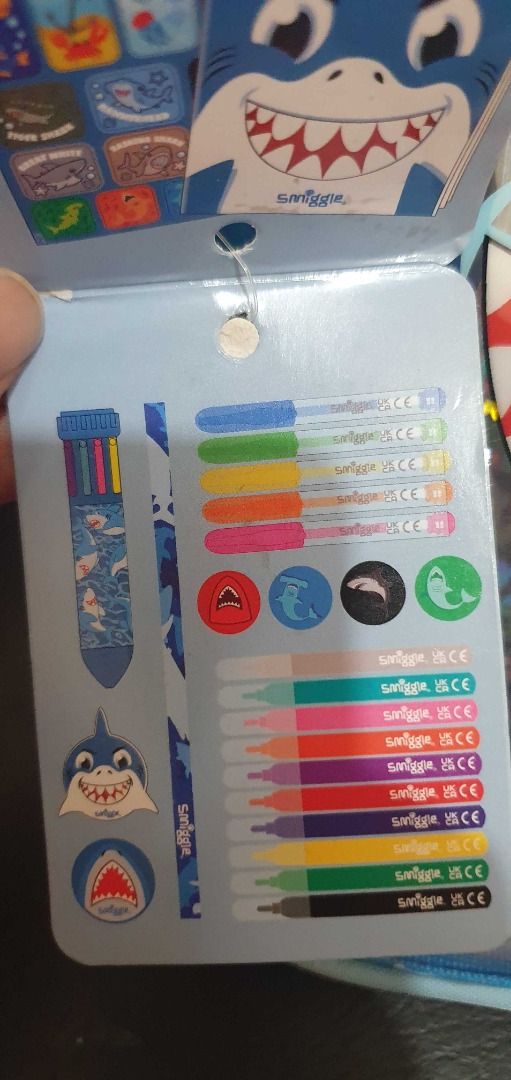 Smiggle Character Backpack Kit (Blue), Hobbies & Toys, Stationary ...