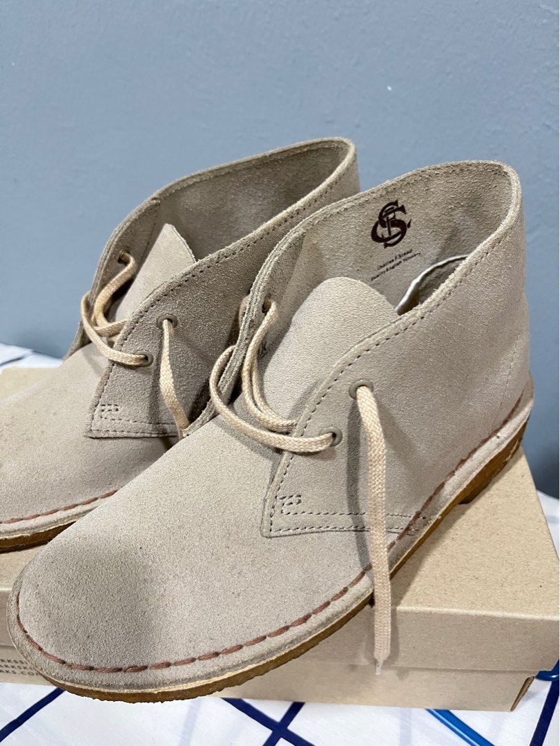 Clarks nubuck boots clearance