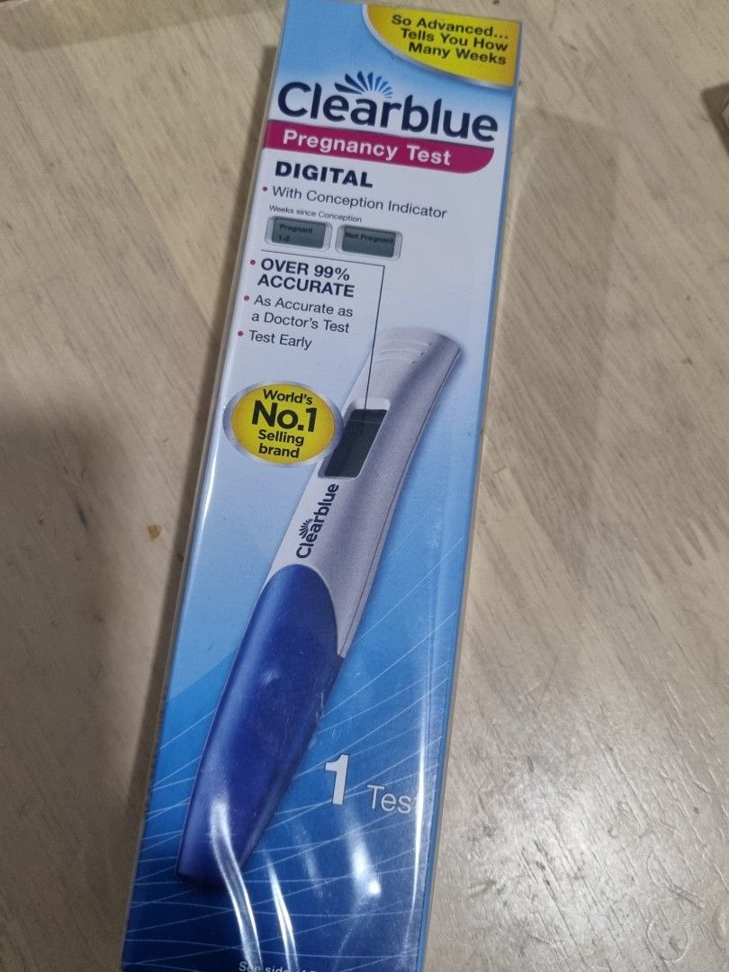 Clearblue Digital Pregnancy Test Health Nutrition Medical Supplies clearblue-digital-pregnancy-test-health-nutrition-medical-supplies