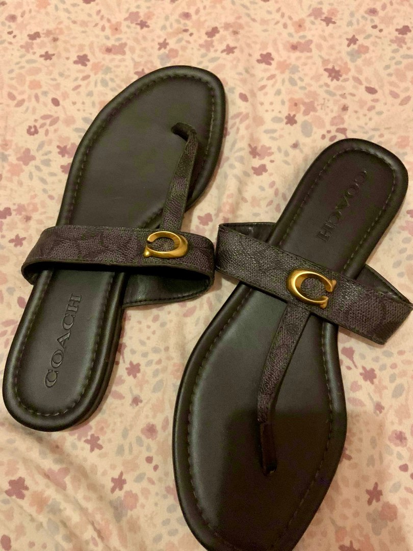 Coach Sandals, Luxury, Sneakers & Footwear on Carousell