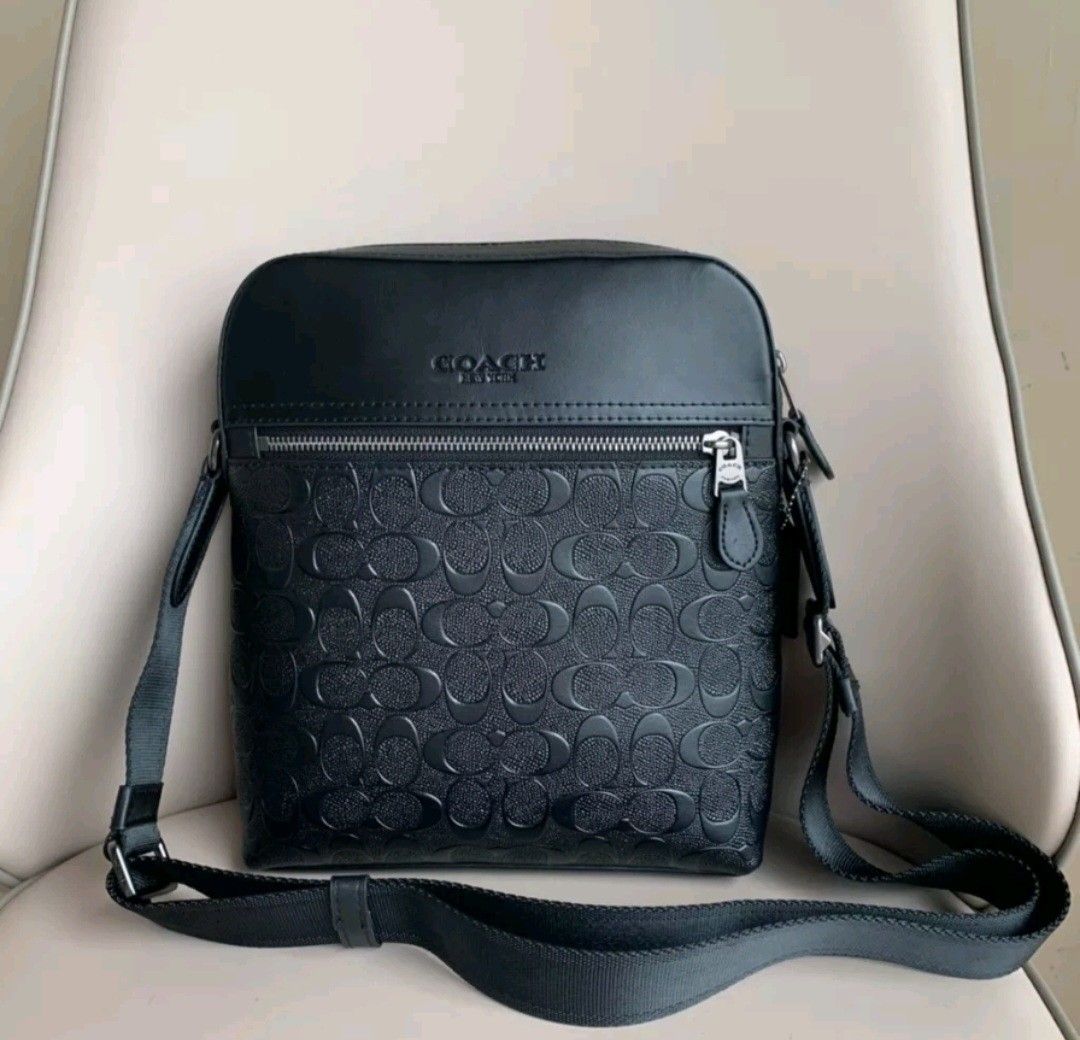 Men's coach flight bag outlet