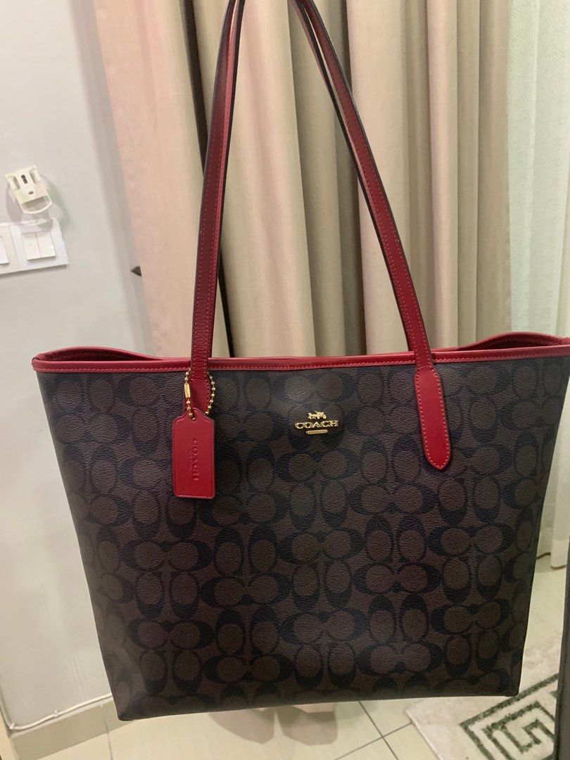 Coach clearance tote sale