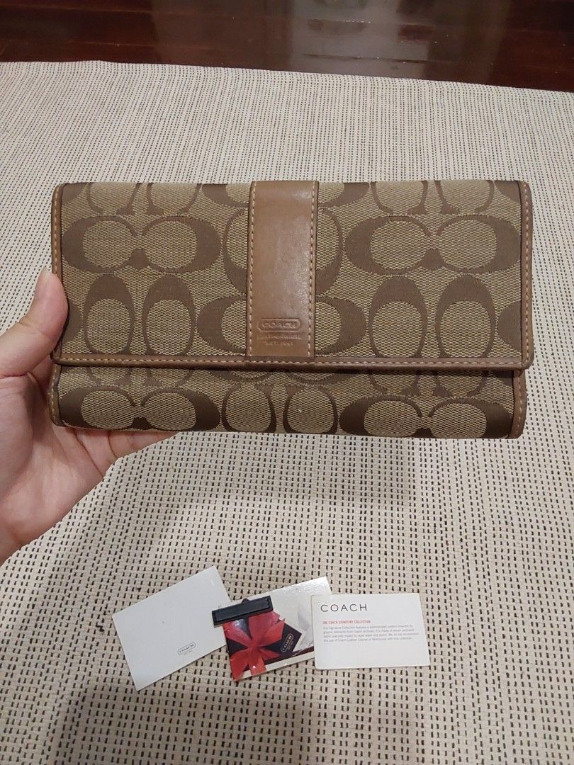 Vintage sales coach wallet