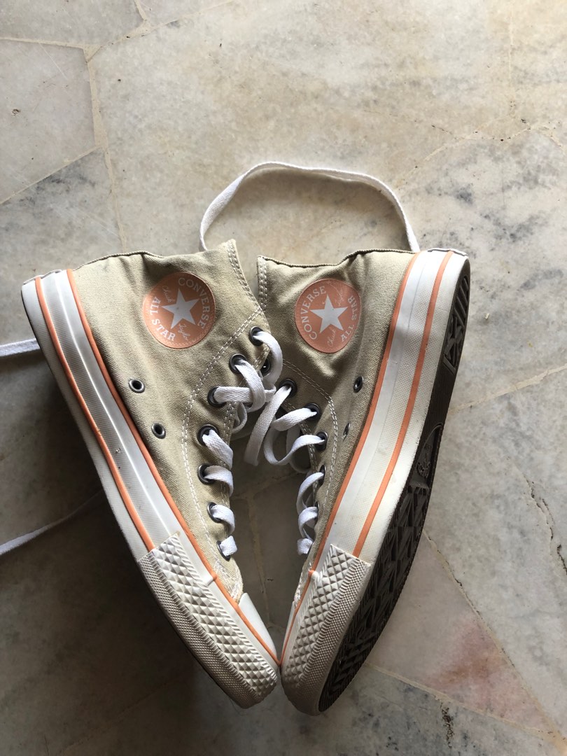 Orange converse aesthetic discount