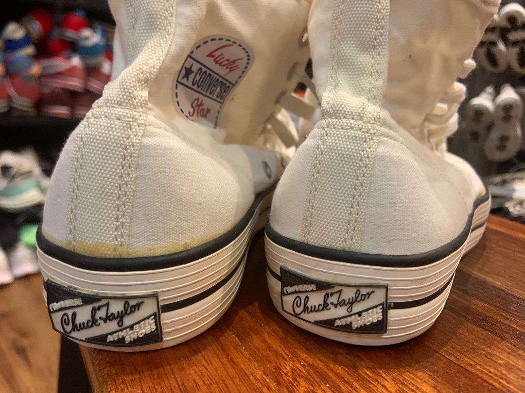 Converse lucky star white on sale