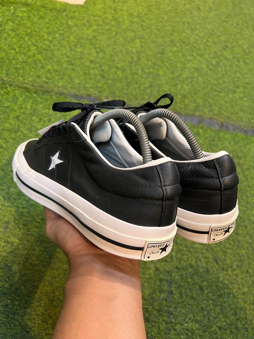 Converse one star perf leather store