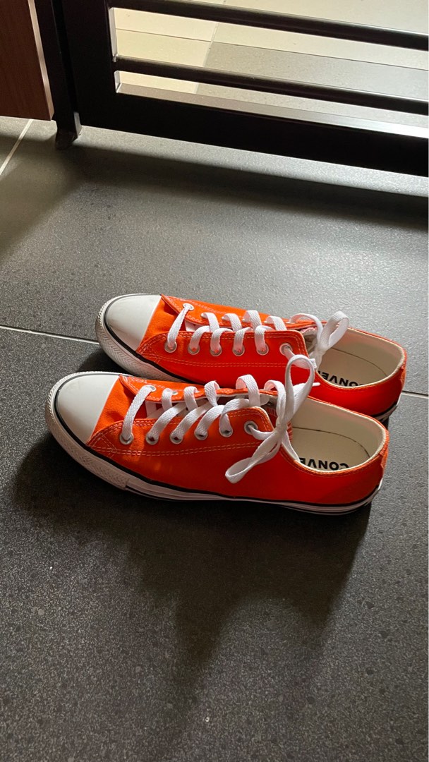 Converse Orange Chuck Taylor Size EU41.5 Men s Fashion