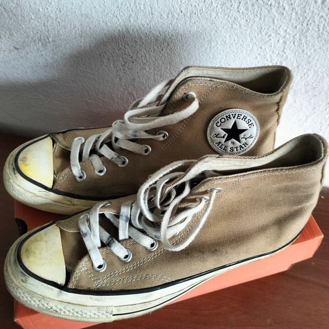 Khaki hot sale converse ladies