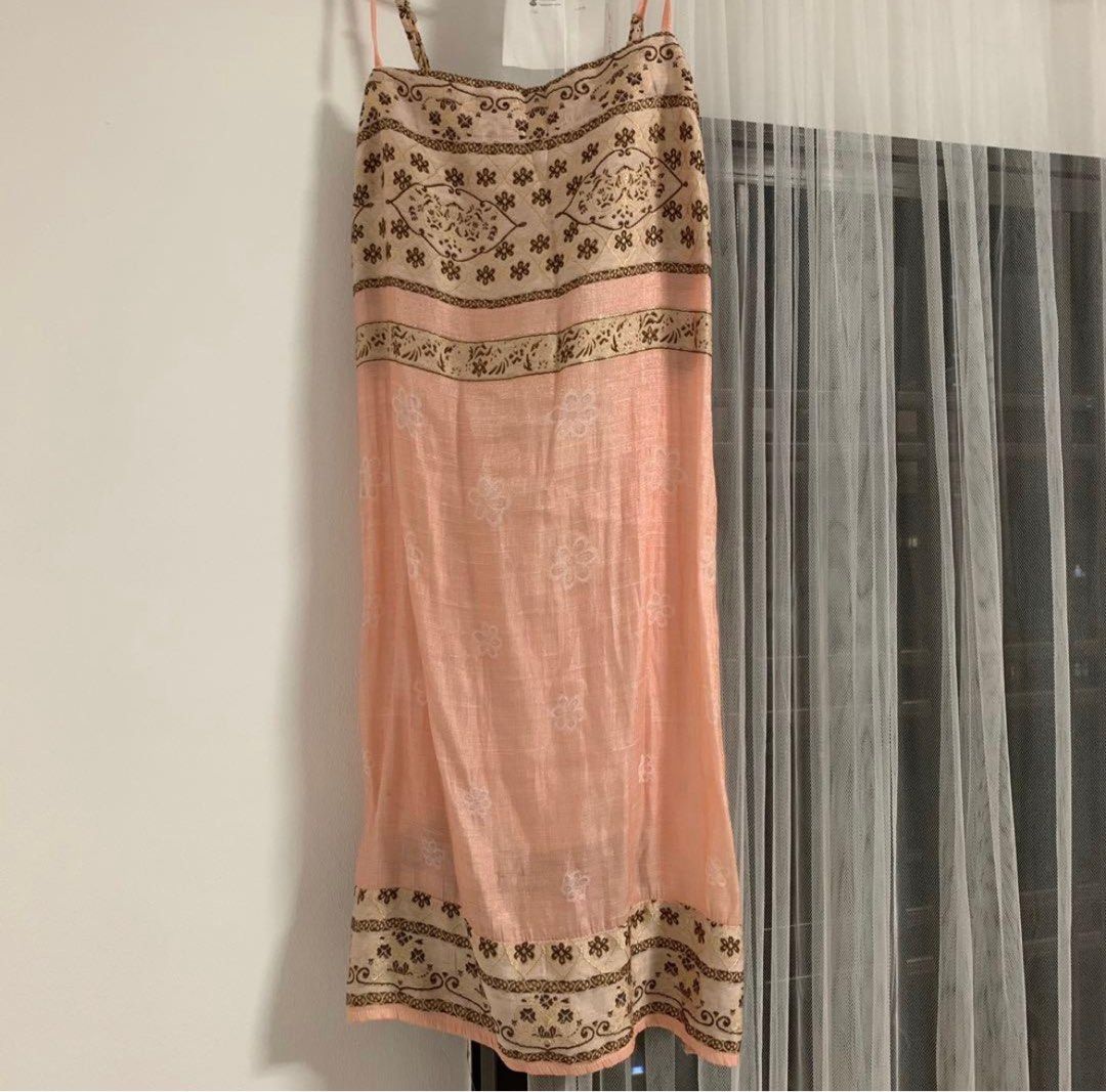 Cute peach pink dress Women s Fashion Dresses Sets Dresses on